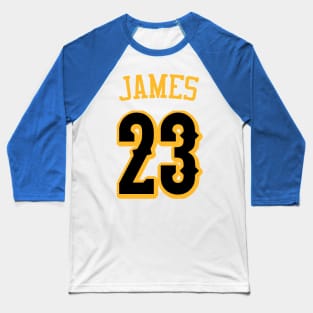 lebron james lakers hollywood Baseball T-Shirt